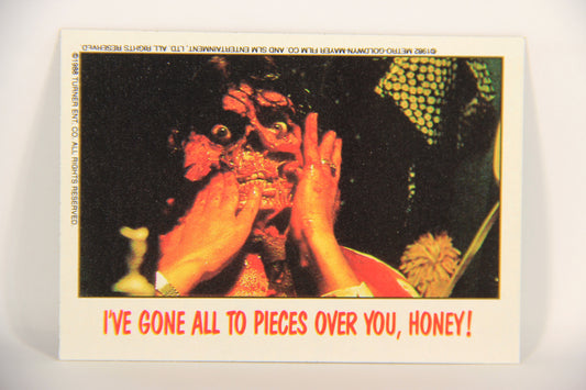 Fright Flicks 1988 Card #76 I've Gone All To Pieces Over You Honey ENG Topps L021752