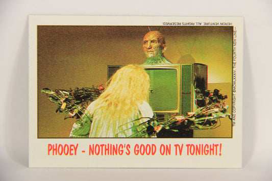 Fright Flicks 1988 Card #79 Phooey - Nothing's Good On TV Tonight - NOES 3 Topps L021755