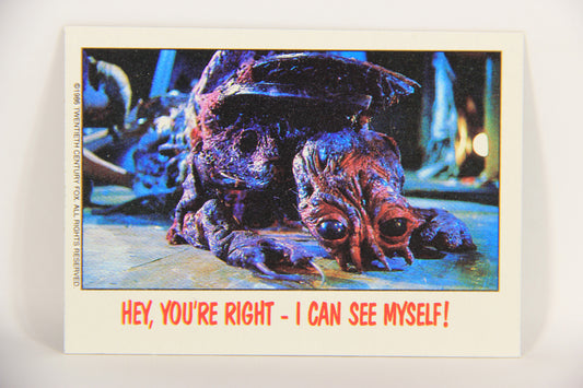 Fright Flicks 1988 Card #81 Hey You're Right - I Can See Myself - The Fly ENG Topps L021757
