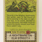 Fright Flicks 1988 Card #85 Later Kids - A Nightmare On Elm Street 2 ENG Topps L021761