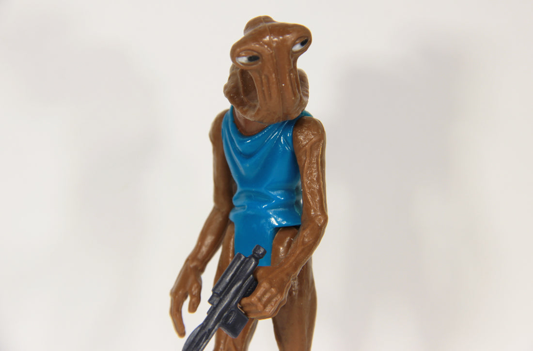 Star Wars Hammerhead 1978 Action Figure Looking Left Hong Kong COO I-1b Smile L021764