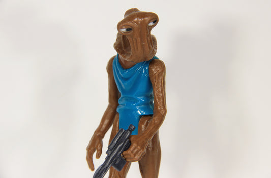 Star Wars Hammerhead 1978 Action Figure Looking Left Hong Kong COO I-1b Smile L021764