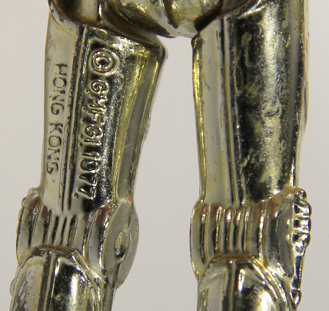 Star Wars C-3PO 1977 See-Threepio Figure Hong Kong COO IV-1a Unitoy L021765