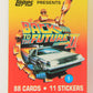 Back To The Future II 1989 Trading Card #1 The Return of Marty McFly - Title Card L021776