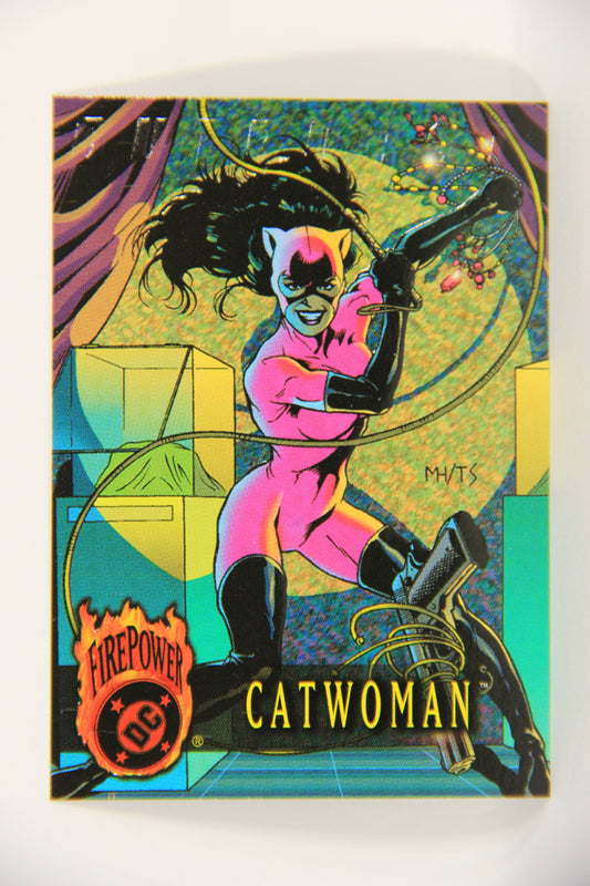 DC Outburst Firepower 1996 Trading Card #37 Catwoman Embossed Card L021780