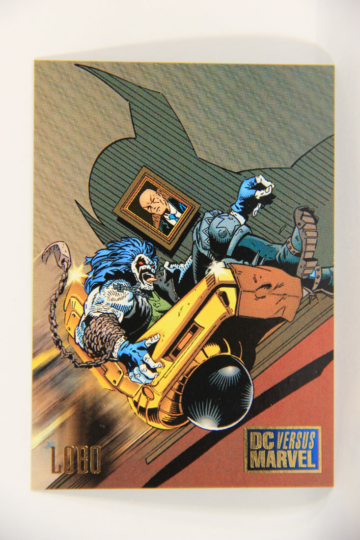 DC Versus Marvel Comics 1995 Trading Card #23 Lobo ENG L021785