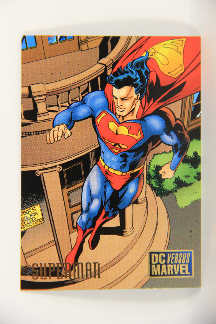 DC Versus Marvel Comics 1995 Trading Card #26 Superman ENG L021786