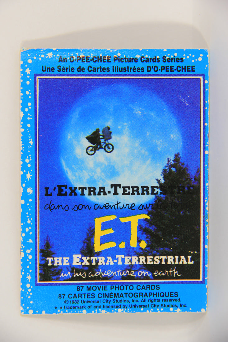 E.T. The Extra-Terrestrial 1982 Card #1 Introduction ( Title Card ) FR-ENG OPC L021789