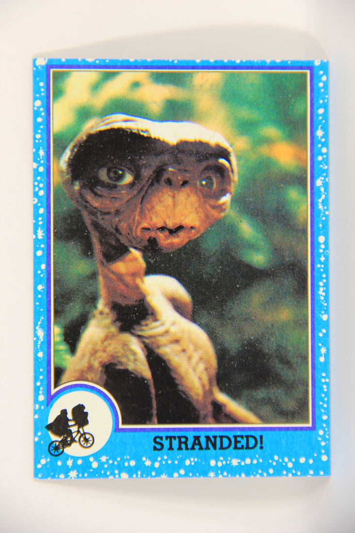 E.T. The Extra-Terrestrial 1982 Trading Card #3 Stranded ENG Topps L021791