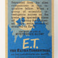 E.T. The Extra-Terrestrial 1982 Trading Card #3 Stranded ENG Topps L021791