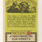 Fright Flicks 1988 Trading Card #1 Fright Flicks Title Card - NOES 2 ENG Topps L021793