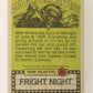 Fright Flicks 1988 Card #55 When I Said Hand Me That Screwdriver ENG Topps L021808