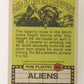 Fright Flicks 1988 Card #64 It Takes A Lot Of Guts To Do This - Aliens ENG Topps L021811
