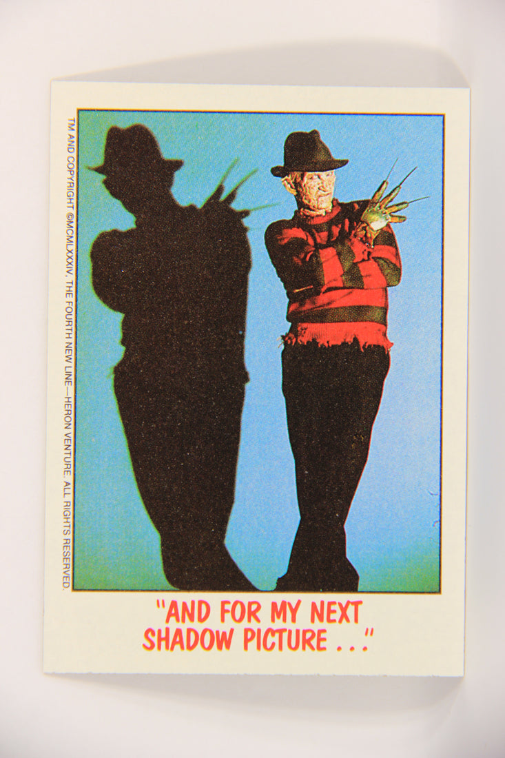 Fright Flicks 1988 Trading Card #75 And For My Next Shadow Picture - NOES 2 Topps L021813