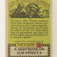 Fright Flicks 1988 Trading Card #75 And For My Next Shadow Picture - NOES 2 Topps L021813