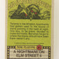 Fright Flicks 1988 Card #85 Later Kids - A Nightmare On Elm Street 2 ENG Topps L021815