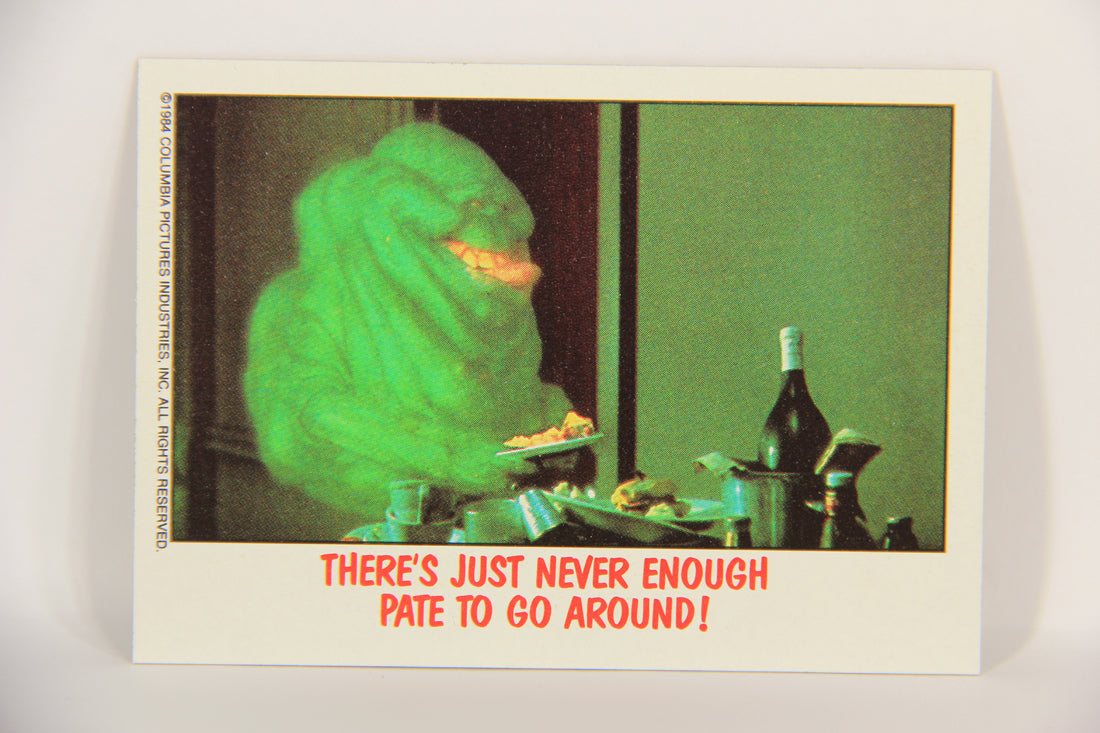 Fright Flicks 1988 Card #87 There's Just Never Enough Pate To Go Around - Topps L021816