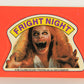 Fright Flicks 1988 Trading Card Sticker #3 Fright Night ENG Topps L021820