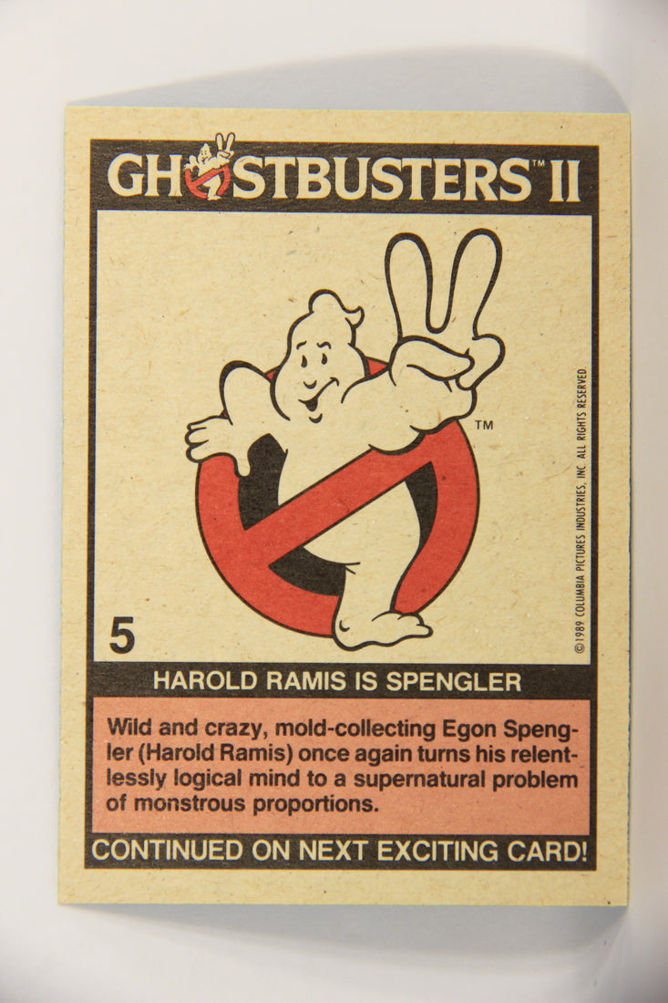 Ghostbusters II 1989 Trading Card #5 Harold Ramis Is Spengler L021827
