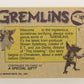 Gremlins 1984 Trading Card #1 Gremlins ENG Topps Title Card L021831