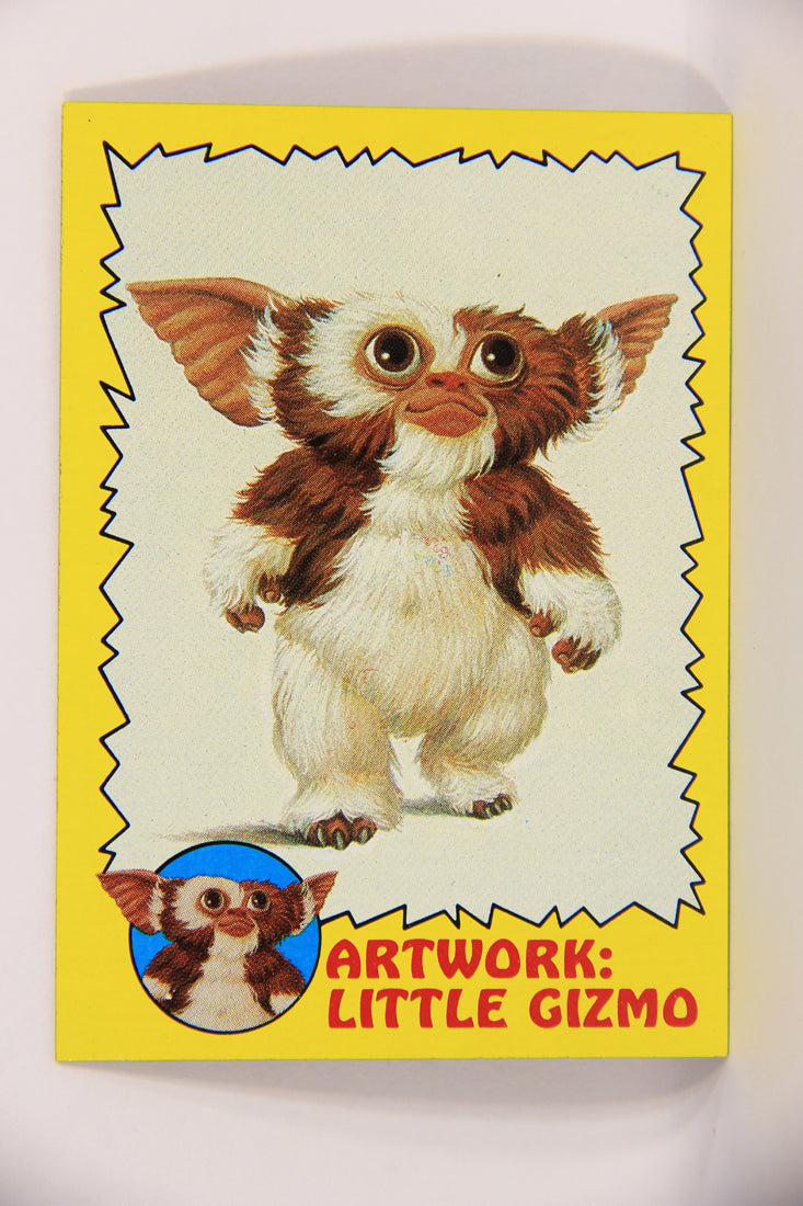 Gremlins 1984 Trading Card #77 Artwork Little Gizmo ENG Topps L021833