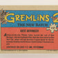 Gremlins 2 The New Batch 1990 Trading Card #12 Kate Beringer ENG L021835
