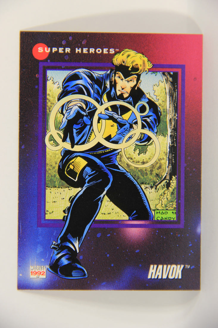 1992 Marvel Universe Series 3 Trading Card #70 Havok ENG L021840
