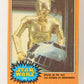 Star Wars 1977 Trading Card #203 Droids On The Run FR-ENG OPC L021853