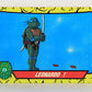 Teenage Mutant Ninja Turtles 1989 Trading Card #23 Leonardo ENG L021861