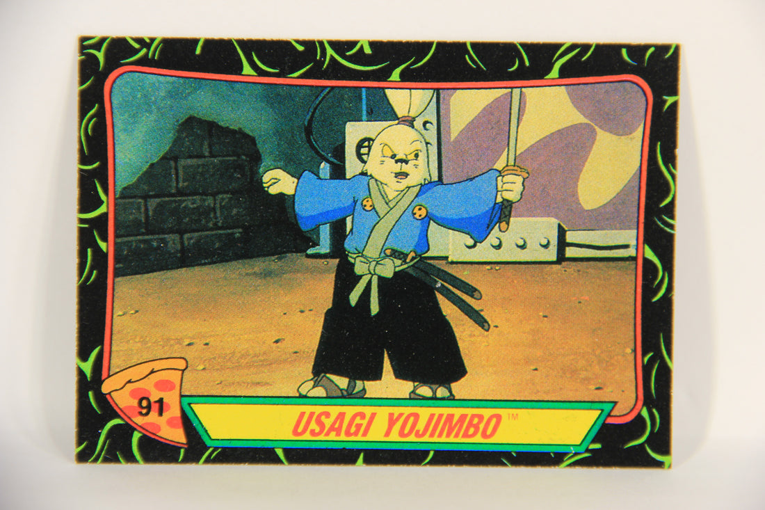 Teenage Mutant Ninja Turtles 2nd Series 1989 Trading Card #91 Usagi Yojimbo L021867