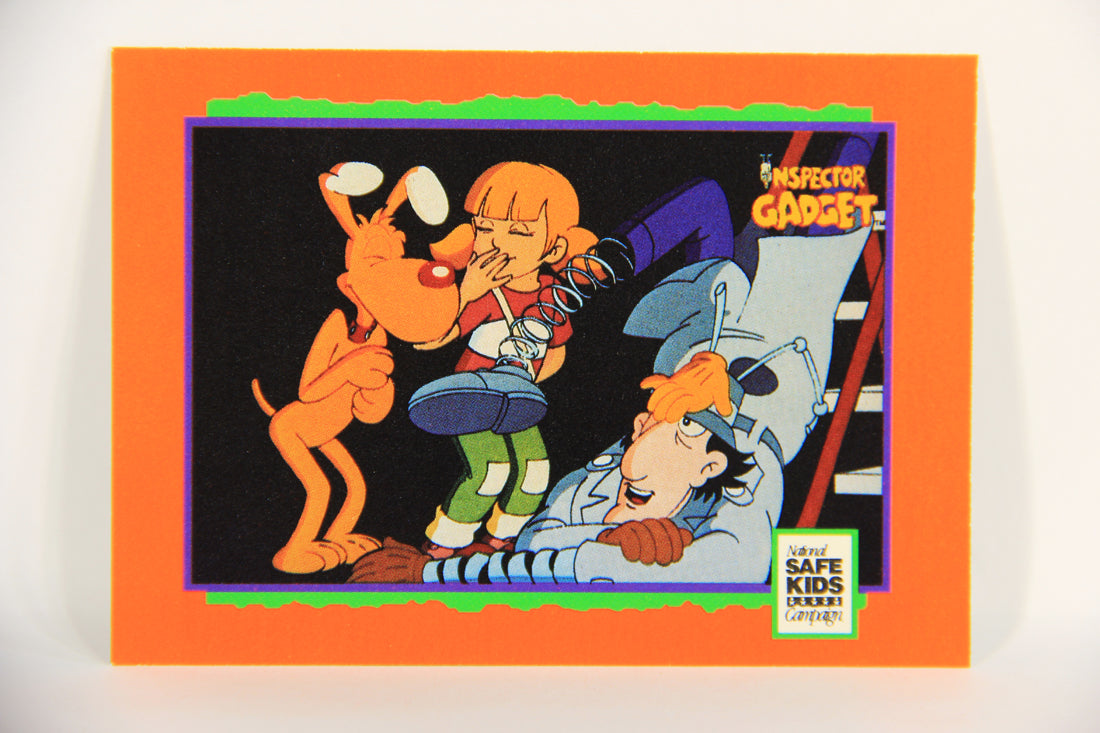 Inspector Gadget TV Series Treats 1991 Vintage Trading Card Go Go Gadget ENG L021869