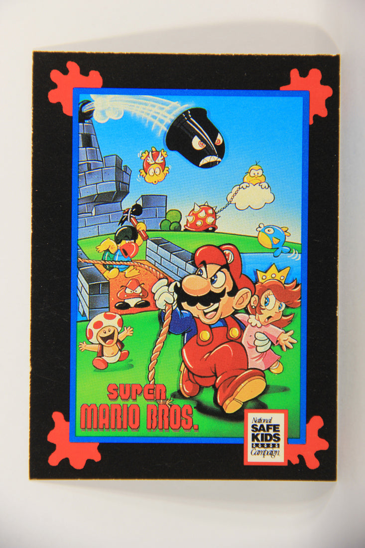 Super Mario Bros. 1991 Vintage Treats Impel Card Mario Rescuing The Princess L021870