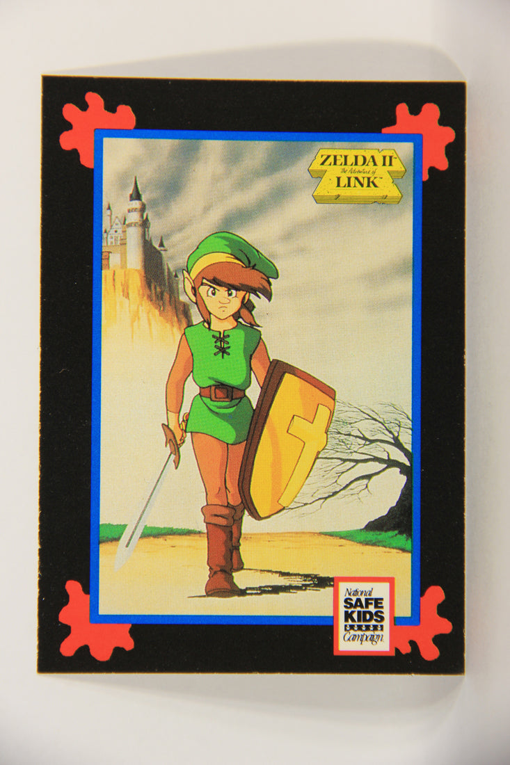 Zelda II The Adventures Of Link 1991 Treats Impel Vintage Trading Card Link ENG L021874