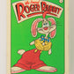 Who Framed Roger Rabbit 1988 Trading Card Sticker #1 Roger Rabbit ENG Topps L021875
