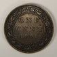 1901 Canada 1 Cent Large Queen Victoria - Copper Coin Large Cent L021878