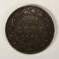 1901 Canada 1 Cent Large Queen Victoria - Copper Coin Large Cent L021878