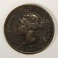 1901 Canada 1 Cent Large Queen Victoria - Copper Coin Large Cent L021878