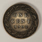 1902 Canada 1 Cent Large King Edward VII - Copper Coin Large Cent L021879