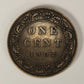 1902 Canada 1 Cent Large King Edward VII - Copper Coin Large Cent L021879