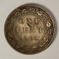 1905 Canada 1 Cent Large King Edward VII - Copper Coin Large Cent L021882