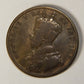 1911 Canada 1 Cent Large King George V - Copper Coin Large Cent L021887