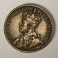 1919 Canada 1 Cent Large King George V - Copper Coin Large Cent L021891