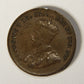 1920 Canada 1 Cent Small King George V - Copper Coin Small Cent L021892