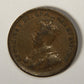 1927 Canada 1 Cent Small King George V - Copper Coin Small Cent L021895