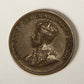1928 Canada 1 Cent Small King George V - Copper Coin Small Cent L021896
