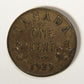 1929 Canada 1 Cent Small King George V - Copper Coin Small Cent L021897