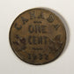 1932 Canada 1 Cent Small King George V - Copper Coin Small Cent L021901