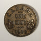 1932 Canada 1 Cent Small King George V - Copper Coin Small Cent L021901