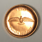 1967 Canada 1 Cent Small Centennial Rock Dove - Queen Elizabeth II - Small Cent L021906