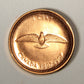 1967 Canada 1 Cent Small Centennial Rock Dove - Queen Elizabeth II - Small Cent L021906